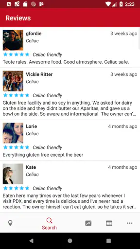 Find Me Gluten Free screenshot
