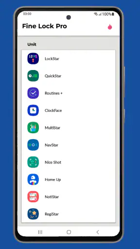 Fine Lock (only for Samsung) screenshot