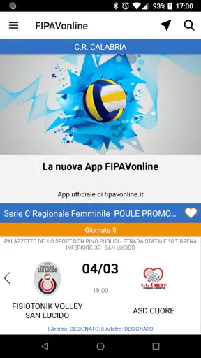 FIPAVonline screenshot