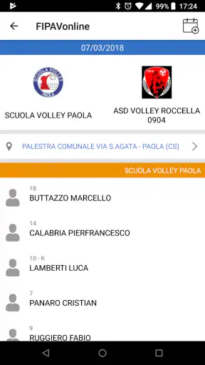 FIPAVonline screenshot