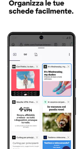 Firefox: il browser riservato screenshot