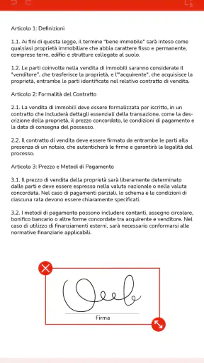 Firma documenti PDF facile screenshot