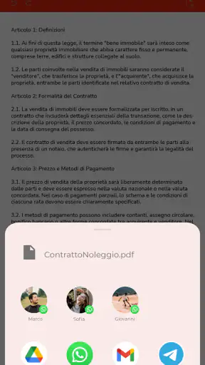Firma documenti PDF facile screenshot