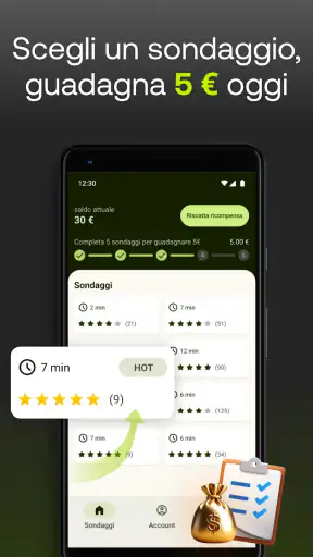 Five Surveys: Guadagnare Soldi screenshot