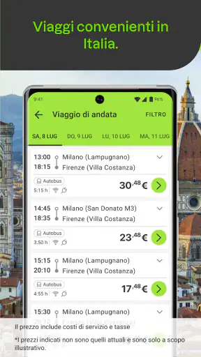 FlixBus: Prenota biglietti screenshot