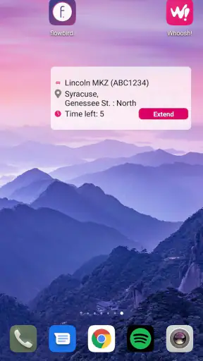 Flowbird parking screenshot