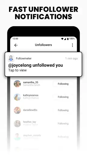 FollowMeter per Instagram screenshot