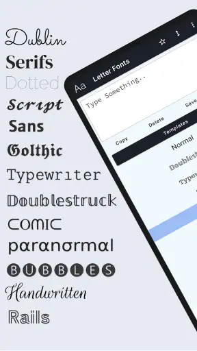 Font Lettere - Scritte Belle screenshot