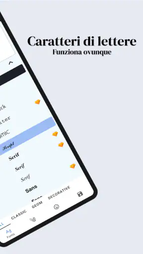 Font Lettere - Scritte Belle screenshot