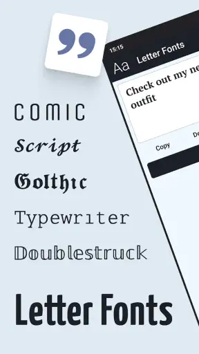 Font Lettere - Scritte Belle screenshot