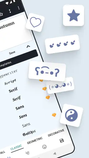 Font Lettere - Scritte Belle screenshot