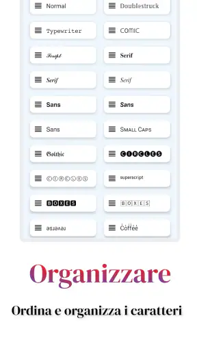 Fonts Aa - Caratteri Scrittura screenshot