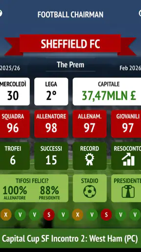 Football Chairman Pro screenshot