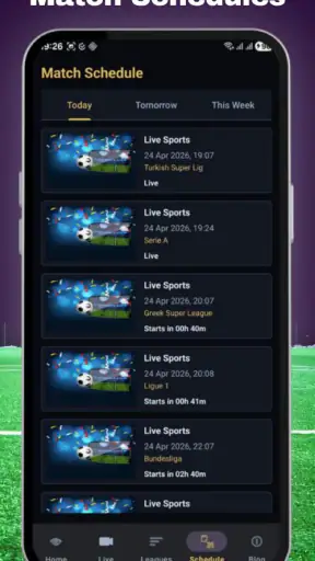 Football Live TV HD screenshot