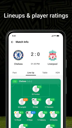 Football Score screenshot