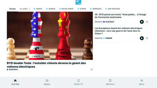 FRANCE 24 - Info et actualités screenshot