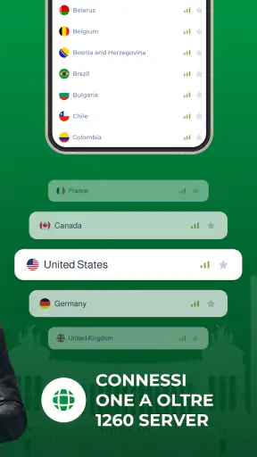 Free VPN gratuito - Planet VPN screenshot