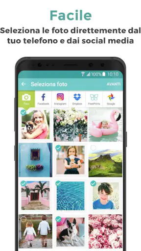 FreePrints Stampe fotografiche screenshot
