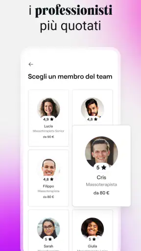 Fresha per i clienti screenshot
