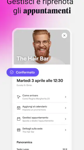 Fresha per i clienti screenshot