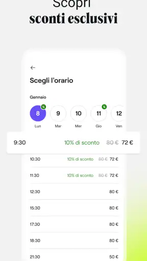 Fresha per i clienti screenshot