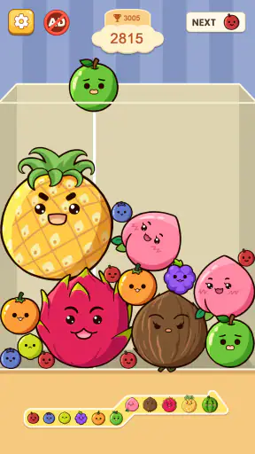 Fruit Merge: Juicy Drop Game screenshot