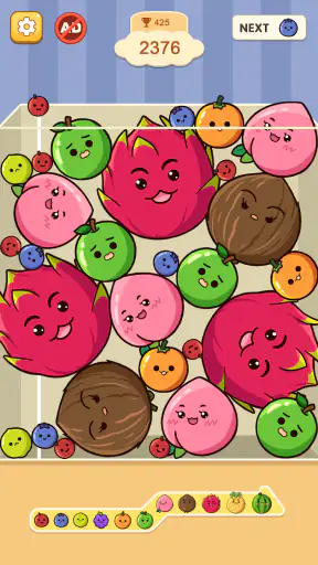 Fruit Merge: Juicy Drop Game screenshot