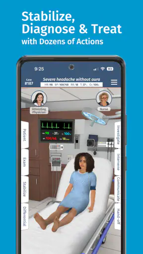 Full Code Medical Simulation screenshot