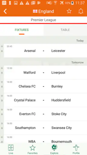 Futbol24 – Livescore Calcio screenshot