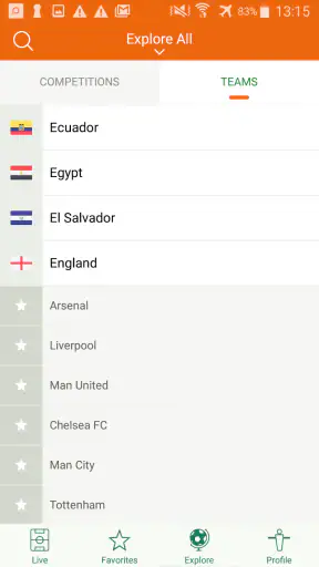 Futbol24 – Livescore Calcio screenshot