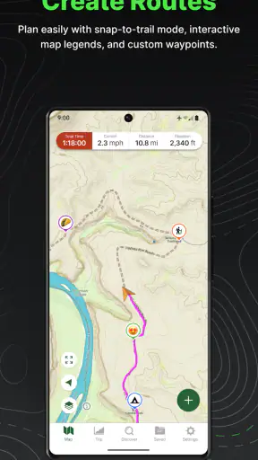 Gaia GPS (Topografiche) screenshot