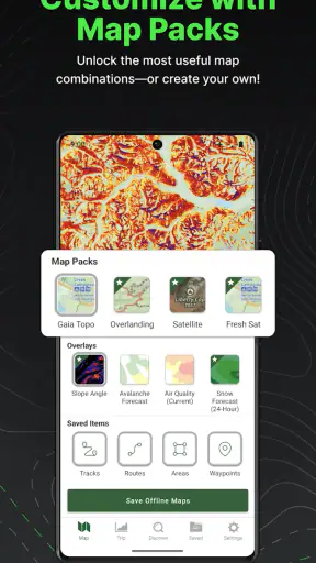 Gaia GPS (Topografiche) screenshot