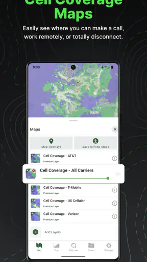 Gaia GPS (Topografiche) screenshot