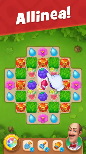 Gardenscapes screenshot