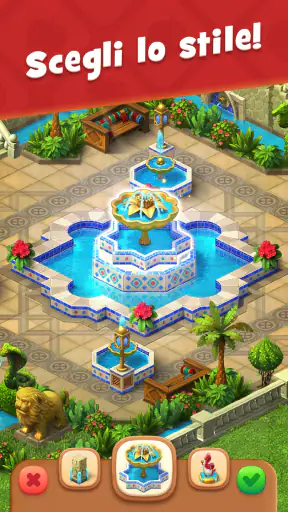 Gardenscapes screenshot