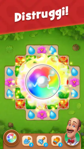 Gardenscapes screenshot