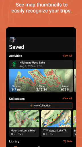 Garmin Explore™ screenshot