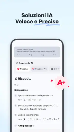 Gauth: Compagno di Studio IA screenshot