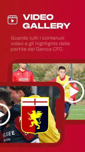 Genoa App Ufficiale screenshot