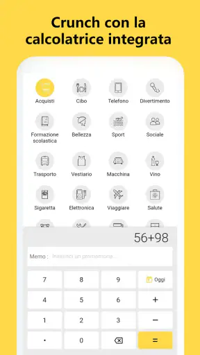 Gestore delle Finanze - spese screenshot