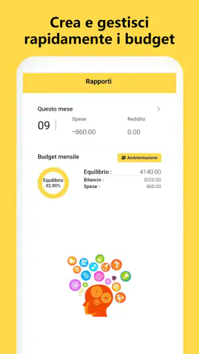 Gestore delle Finanze - spese screenshot