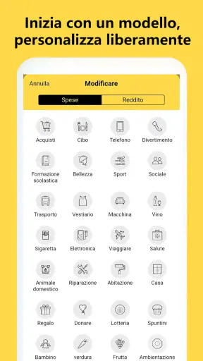 Gestore delle Finanze - spese screenshot