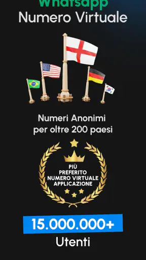 GetCode: Numero Virtuale OTP screenshot