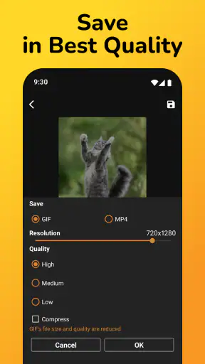 GIF Maker, Video to GIF Editor screenshot