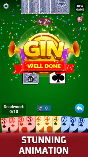 Gin Rummy: Classic Card Game screenshot