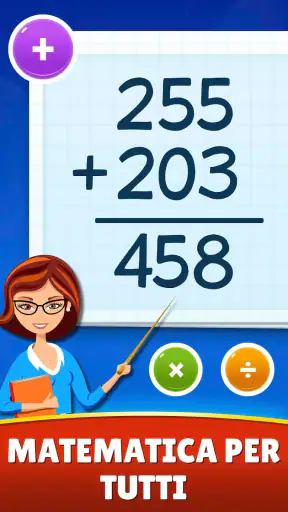 Giochi di matematica Italiano screenshot