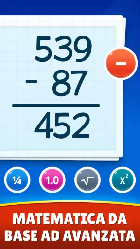 Giochi di matematica Italiano screenshot