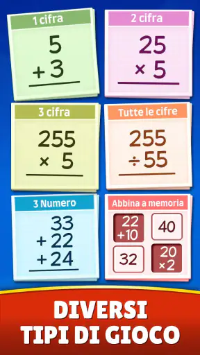 Giochi di matematica Italiano screenshot