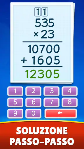 Giochi di matematica Italiano screenshot