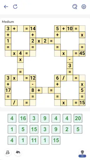 Giochi Matematici - Crossmath screenshot